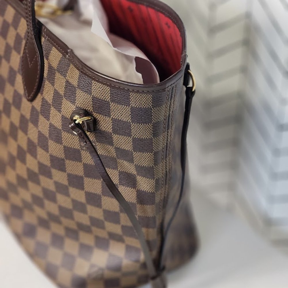 Louis Vuitton Damier Ebene Neverfull MM - Picture 6 of 10